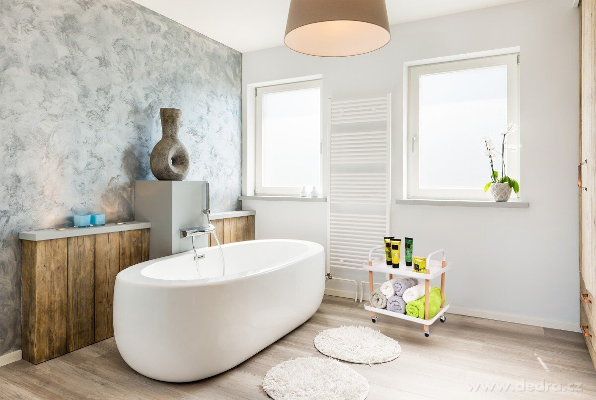 TROLLEY, pojízdný vozík 2patrový, multifunkční regál na kolečkách, bílý – náhled 3 | Grand Móda