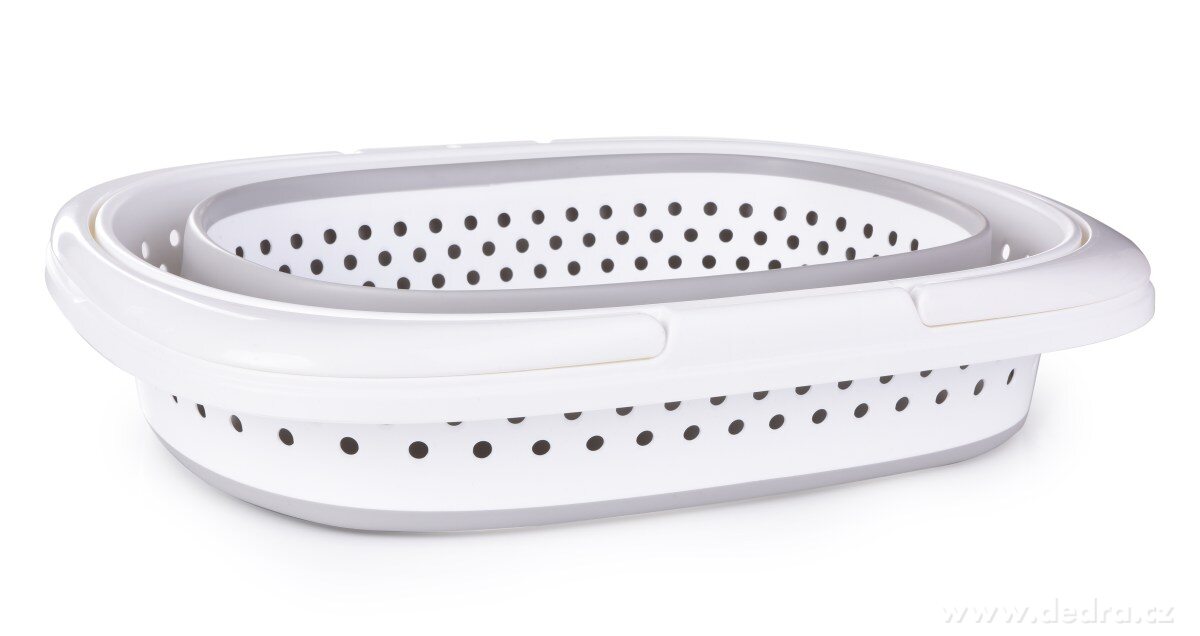 COMPACTOR, univerzální skládací koš 50 cm se dvěma madly, na přenášení, ukládání i nákupy – náhled 3 | Grand Móda