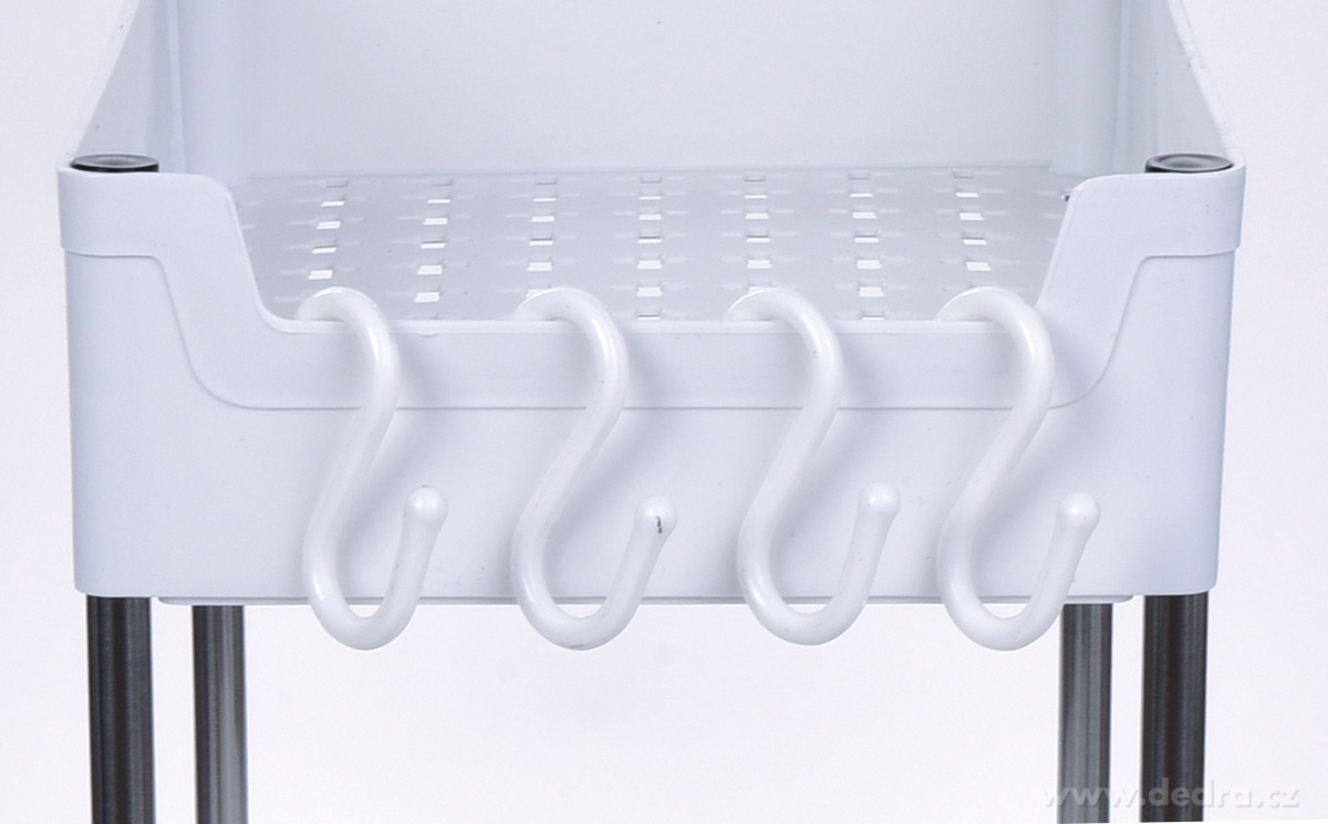 Pojízdný regál SLIM STEEL 21 cm do úzkých prostor – náhled 6 | Grand Móda