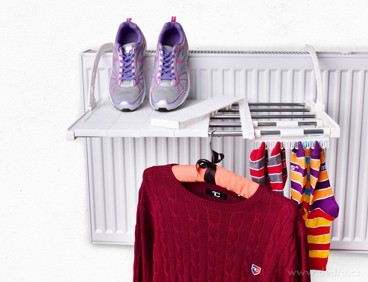 Nastavitelný sušák na radiátory, 45 až 79 cm | Vychytávky do koupelny | Grand Móda