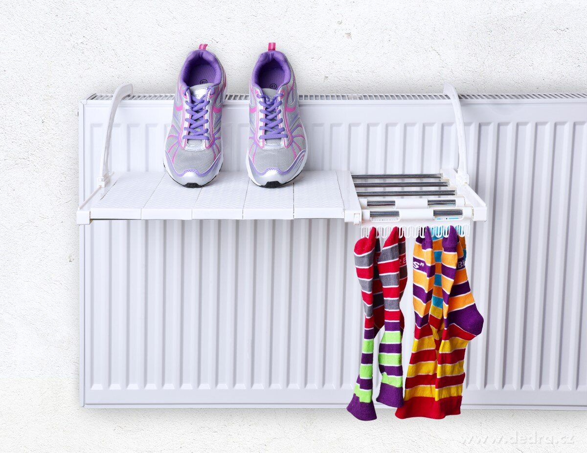 Nastavitelný sušák na radiátory, 45 až 79 cm – náhled 3 | Grand Móda