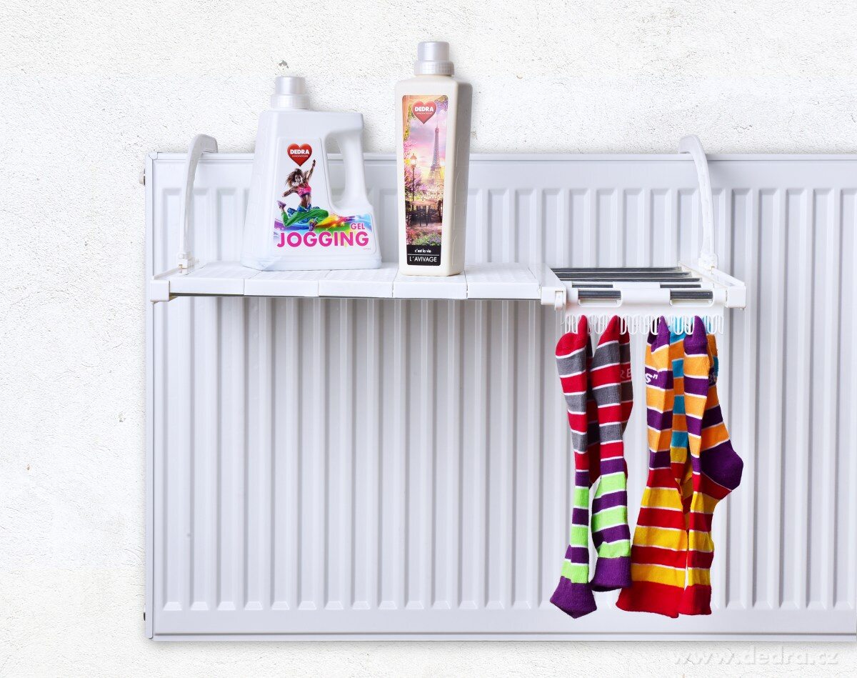 Nastavitelný sušák na radiátory, 45 až 79 cm – náhled 5 | Grand Móda
