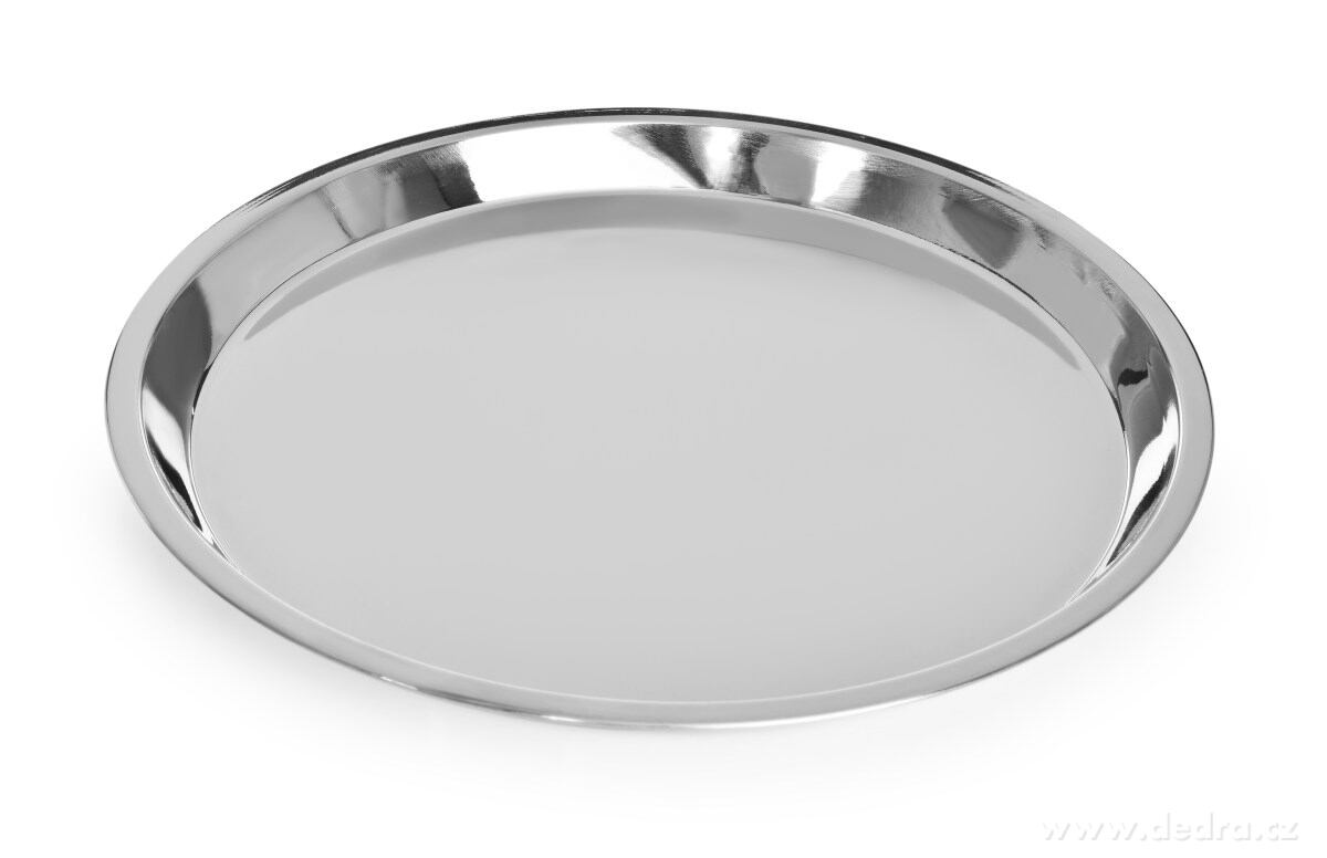 CHEF, servírovací kulatý nerezový tác, 45 cm – náhled 2 | Grand Móda