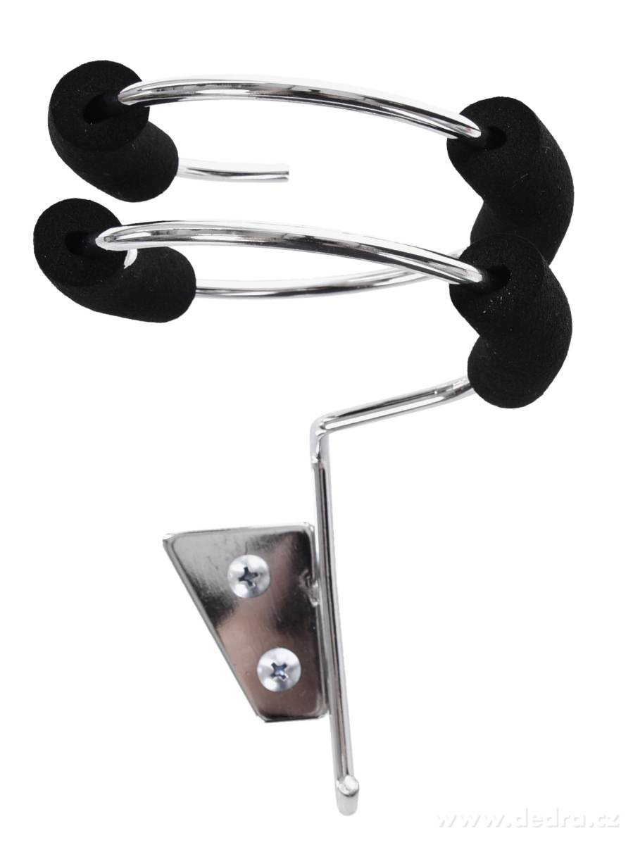 FÉNOCHŇAP, Kovový držák na fén, nástěnný úchyt se šroubky, Ø 6 cm – náhled 3 | Grand Móda