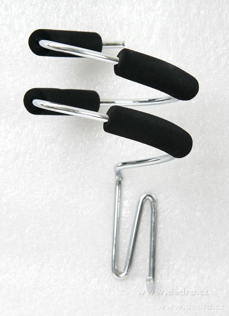 FÉNOCHŇAP, Kovový držák na fén, nástěnný úchyt se šroubky, Ø 6 cm – náhled 5 | Grand Móda