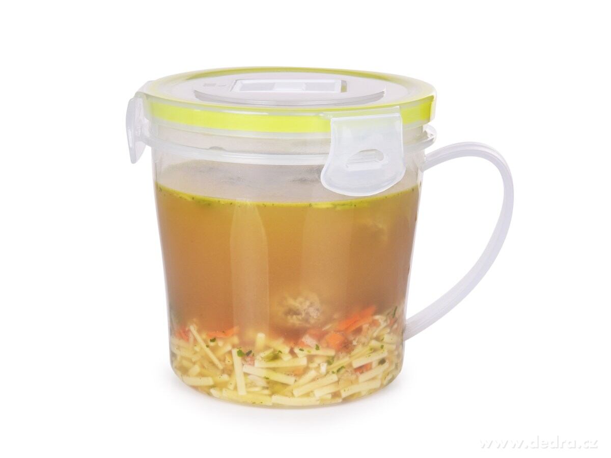 CVAK&CVAK POLÉVKOVNÍK, 660 ml, dóza na polévku s ventilem a silikonovým těsněním | Krabičky s tďsnďním | Grand Móda