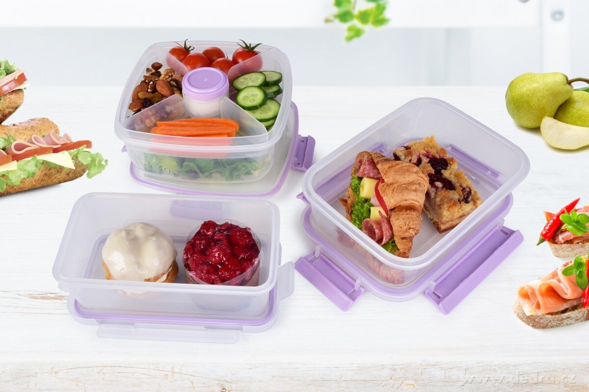 1200 ml CVAK&CVAK dóza na potraviny se silikonovým těsněním – náhled 4 | Grand Móda