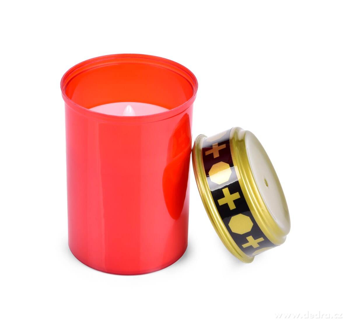 Sada 3 ks, HROBEX®, LED pietní svíce na tužkové baterie – náhled 4 | Grand Móda