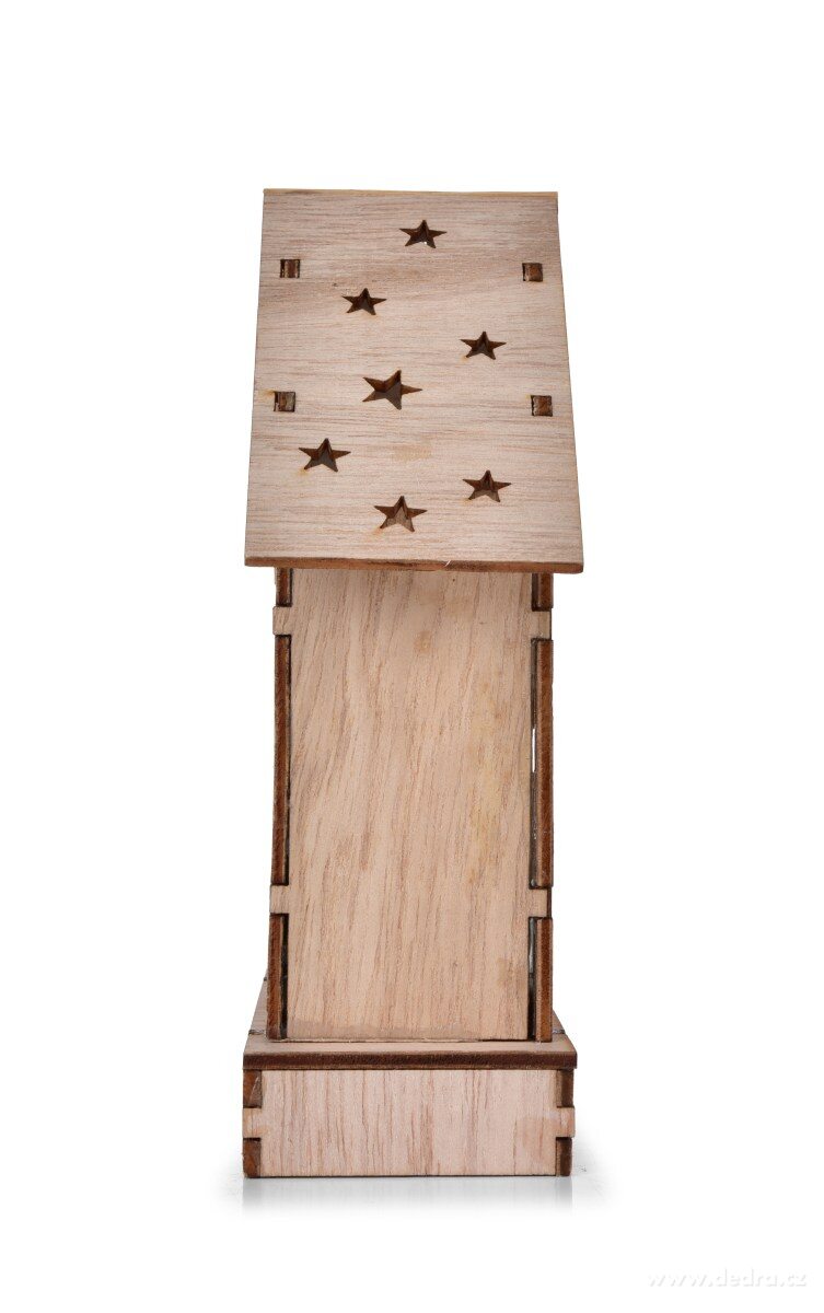 16 cm svítící LED domek uvnitř s lesním zátiším – náhled 6 | Grand Móda