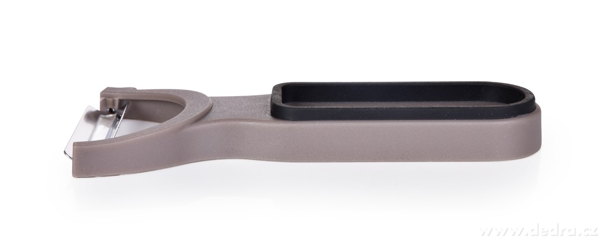 GOURMET, kuchyňská škrabka, 5 cm, pilková čepel na měkké plody, protiskluzová rukojeť – náhled 2 | Grand Móda