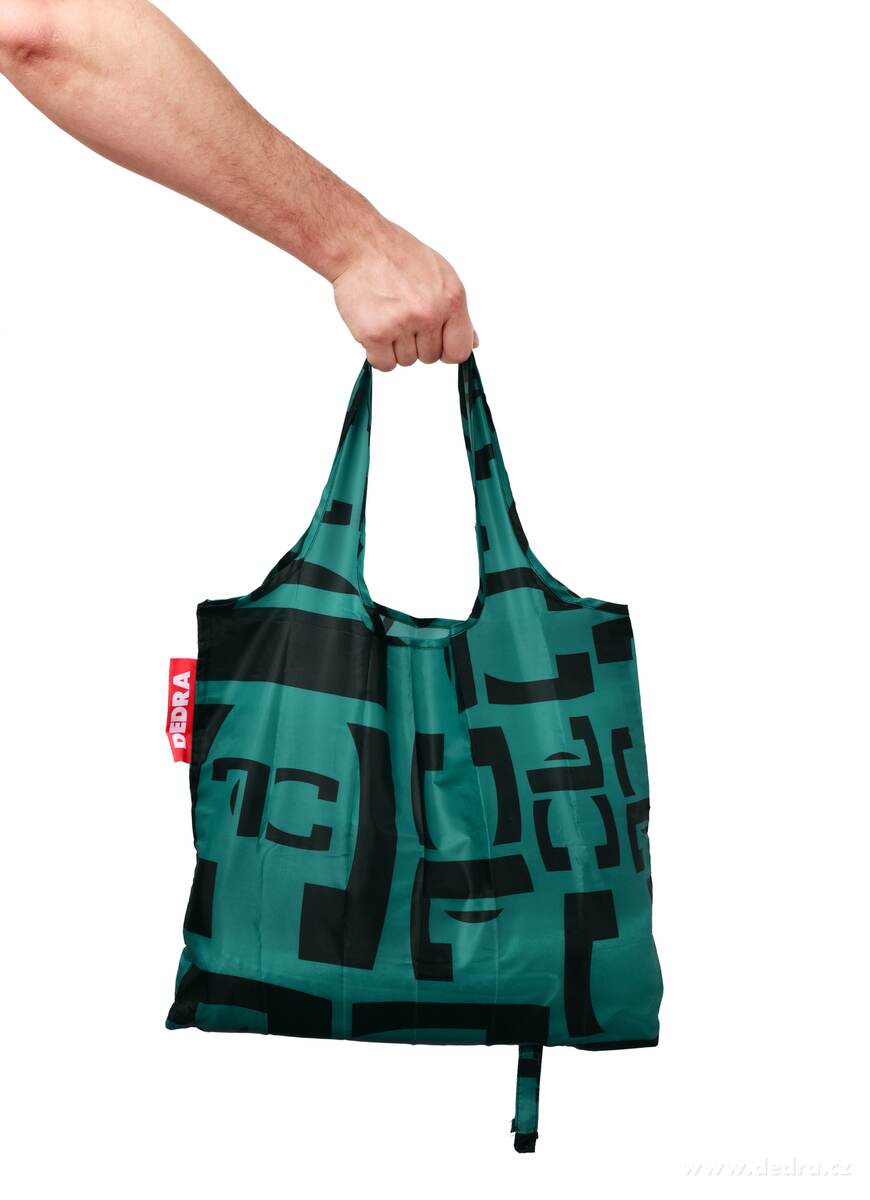 Nákupní skládací textilní taška CITYBAG, FC PETROLEJOVÁ – náhled 5 | Grand Móda