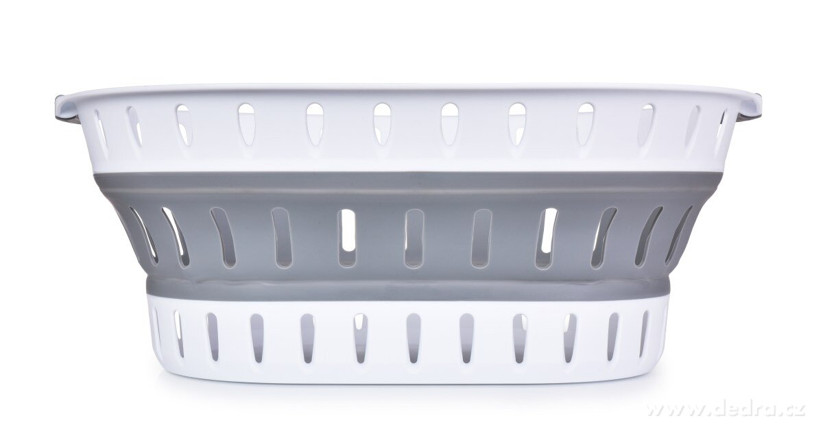 COMPACTOR, XXL skládací koš na prádlo 61 cm, perforovaný koš na špinavé prádlo – náhled 4 | Grand Móda