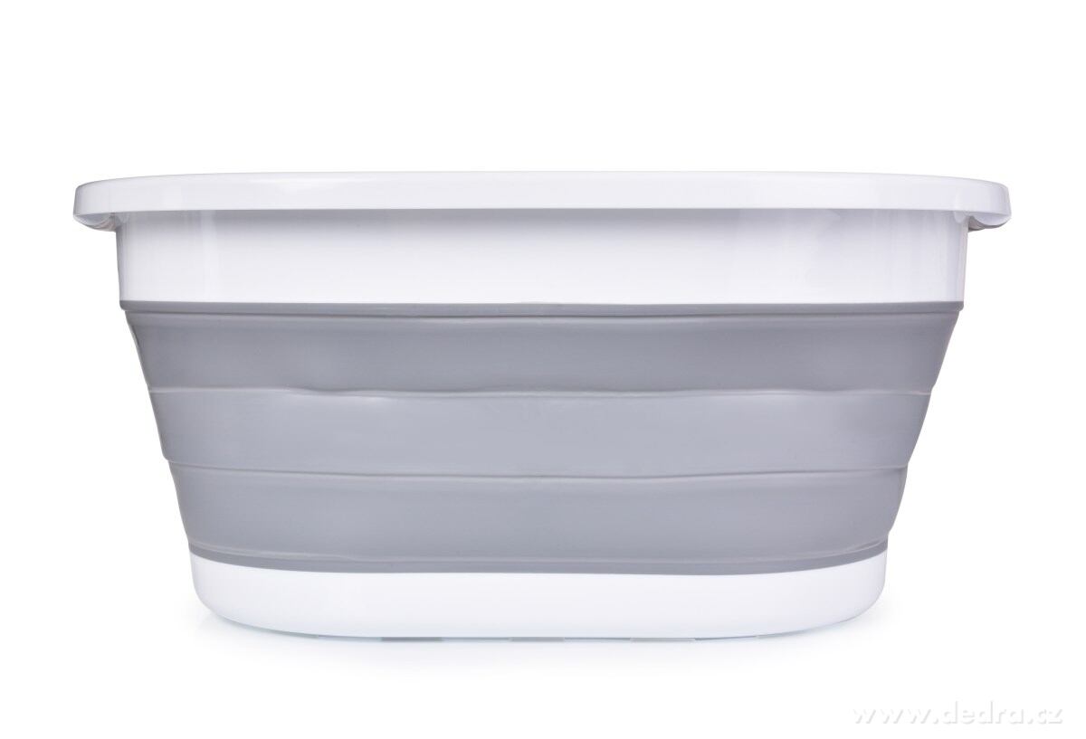 COMPACTOR, skládací vana 40 L víceúčelová, lavor, přepravka, úklidová vana do domácnosti i na zahradu – náhled 4 | Grand Móda