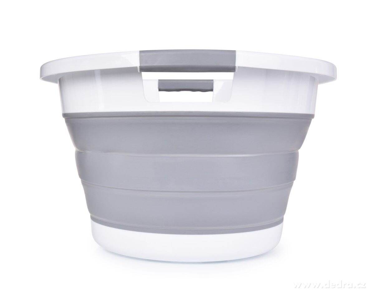 COMPACTOR, skládací vana 40 L víceúčelová, lavor, přepravka, úklidová vana do domácnosti i na zahradu – náhled 6 | Grand Móda