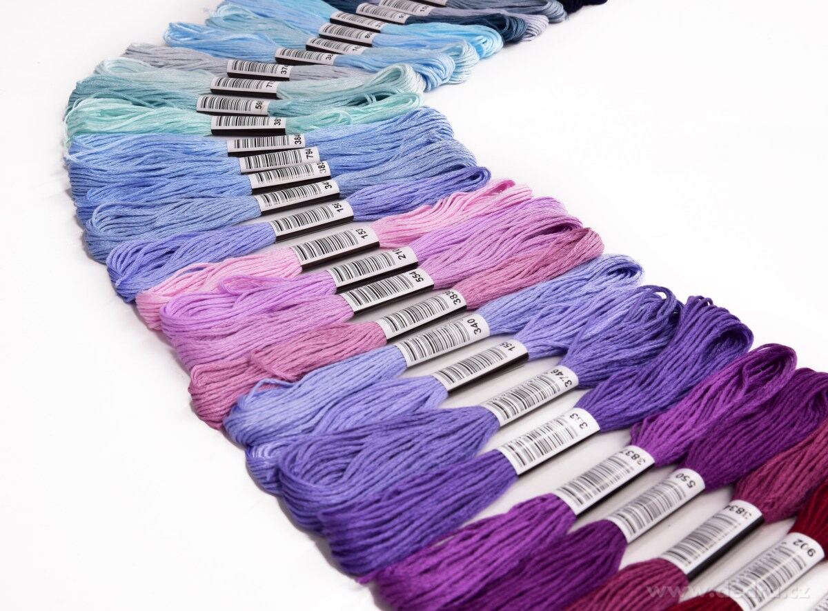 150 ks sada vyšívacích bavlnek, silné vlákno – náhled 2 | Grand Móda