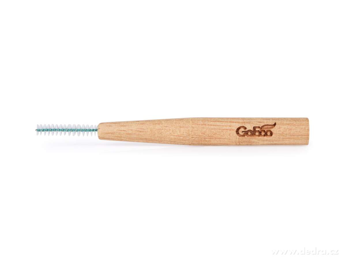GoEco® BAMBOO, mezizubní kartáčky 0, 6 mm, 6 ks, z bambusu – náhled 2 | Grand Móda