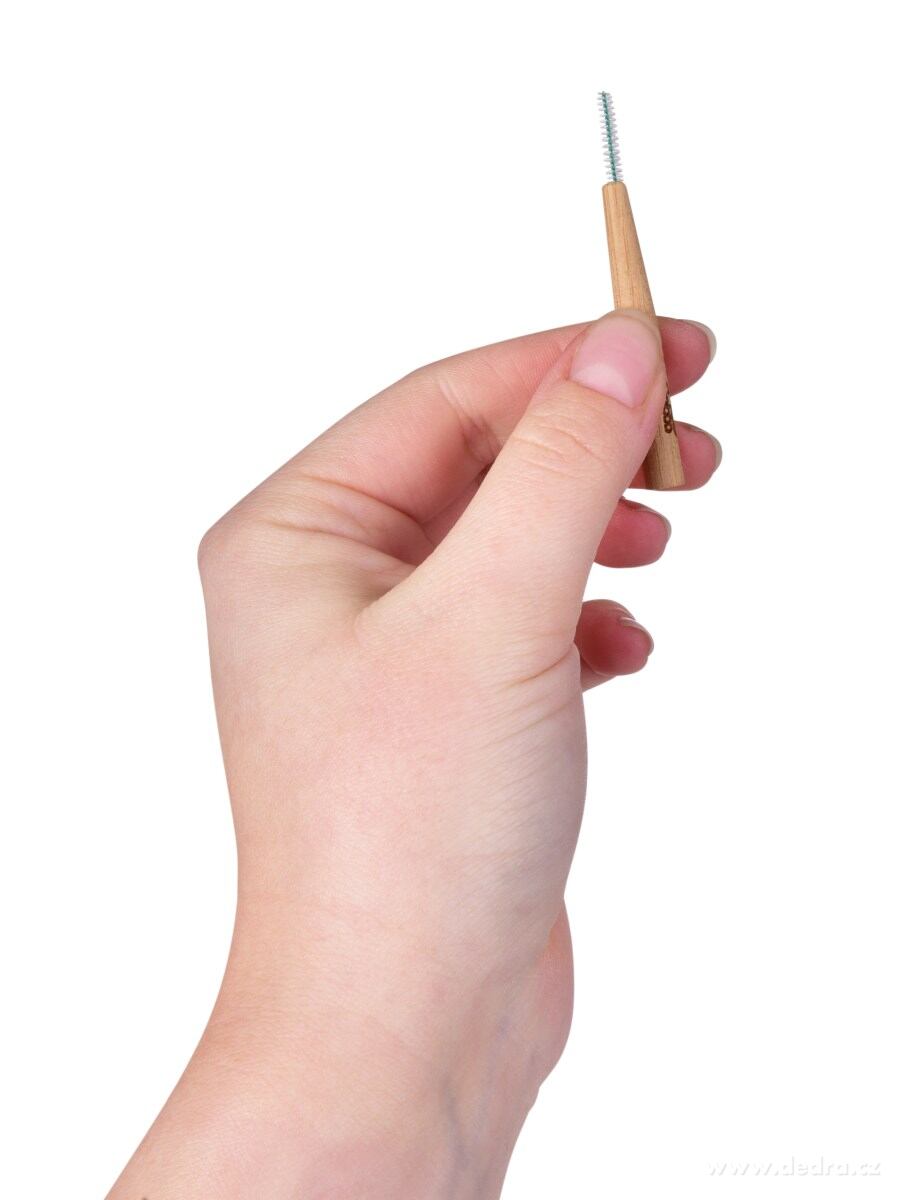 GoEco® BAMBOO, mezizubní kartáčky 0, 6 mm, 6 ks, z bambusu – náhled 4 | Grand Móda