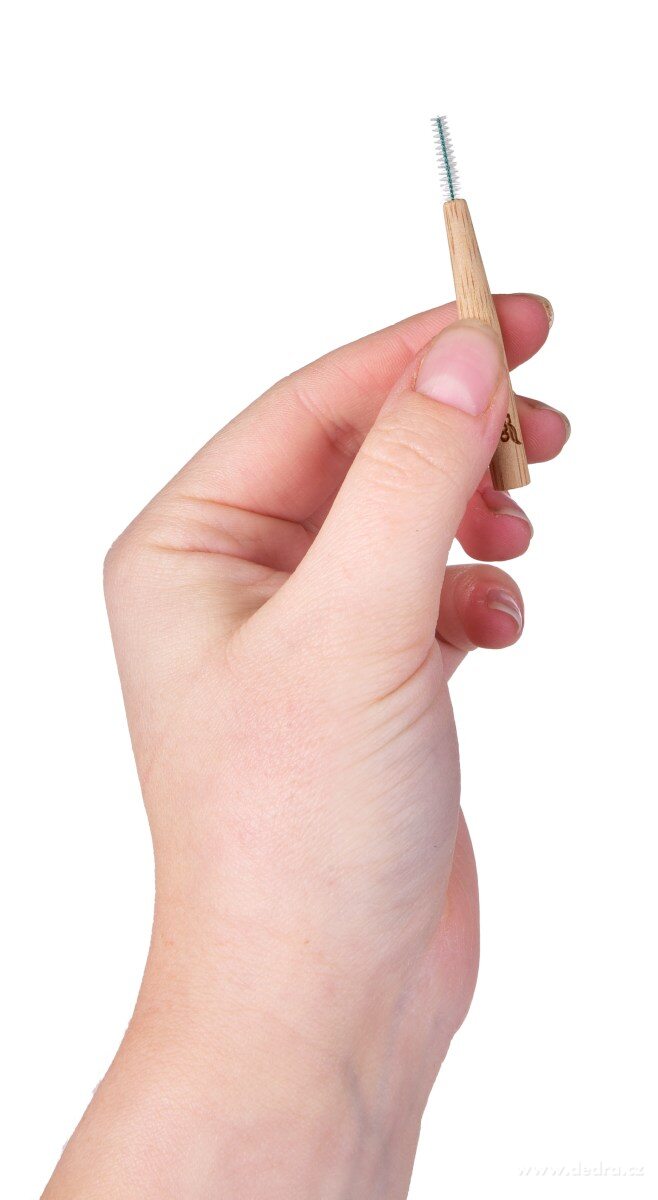 GoEco® BAMBOO, mezizubní kartáčky 0, 7 mm, 6 ks, z bambusu – náhled 4 | Grand Móda