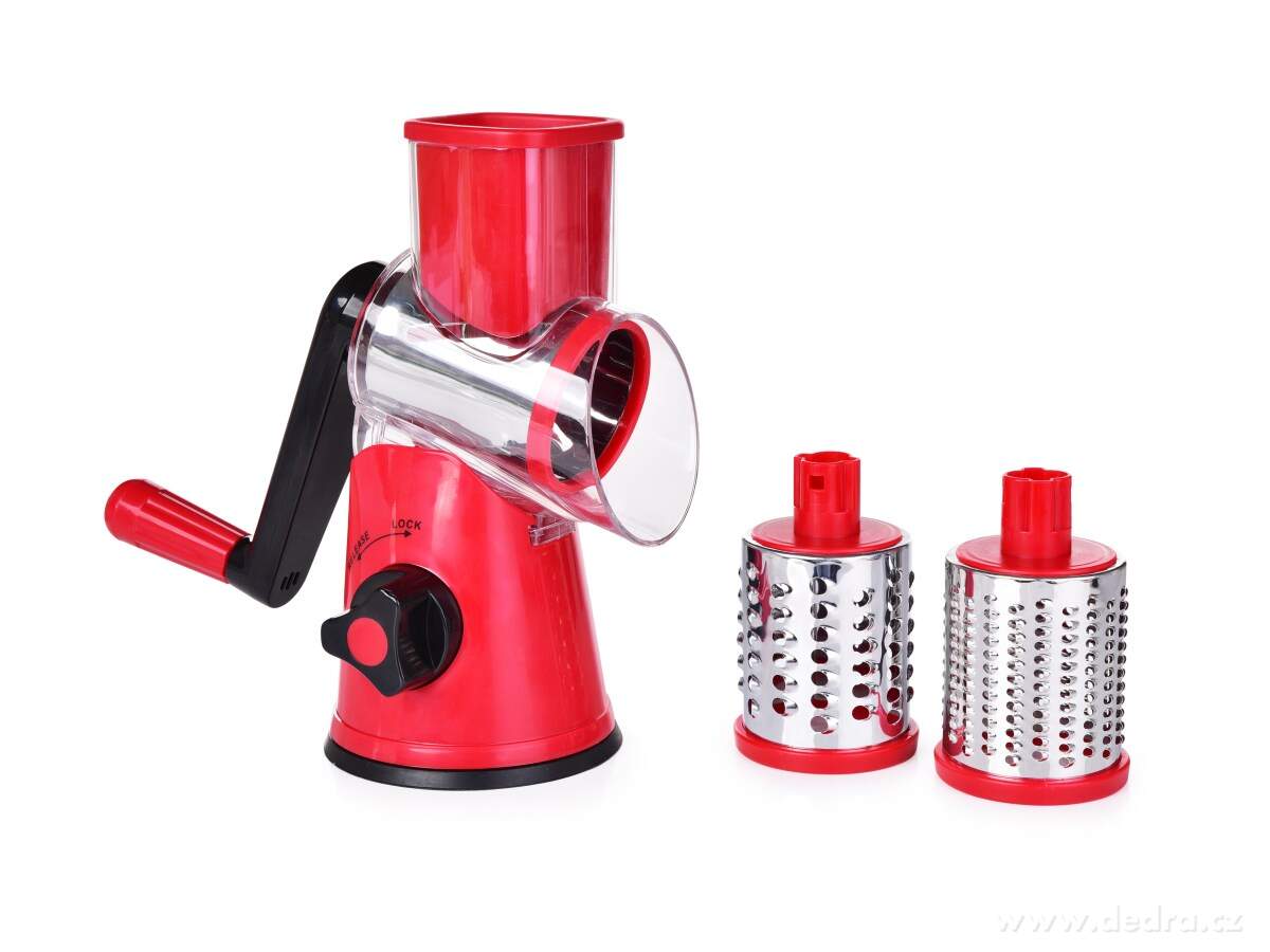 GOLEM, multifunkční struhadlo a kráječ 3v1, S výměnnými nástavci a vakuovou přísavkou | Struhadla a kráječe | Grand Móda