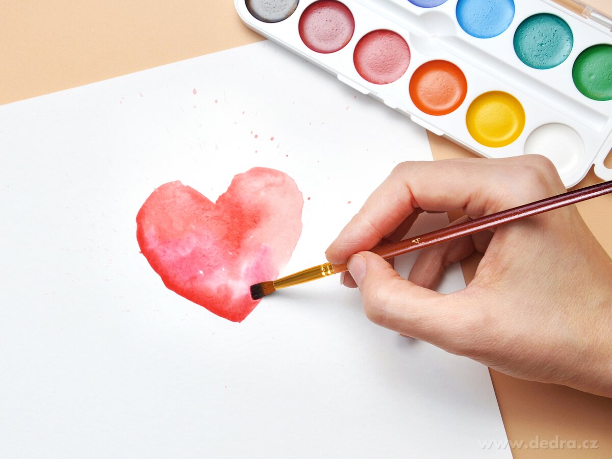 ART, 6 ks umělecké ploché štětce, dřevěná rukojeť & zlaté syntetické štětiny, pro všechny typy barev – náhled 4 | Grand Móda