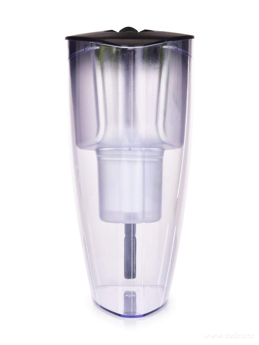 SYSTEMAT AQUA, XL filtrační konvice 3, 5 L + 1 vodní filtr ZDARMA, čistá a chutná voda bez chlóru, černá – náhled 4 | Grand Móda