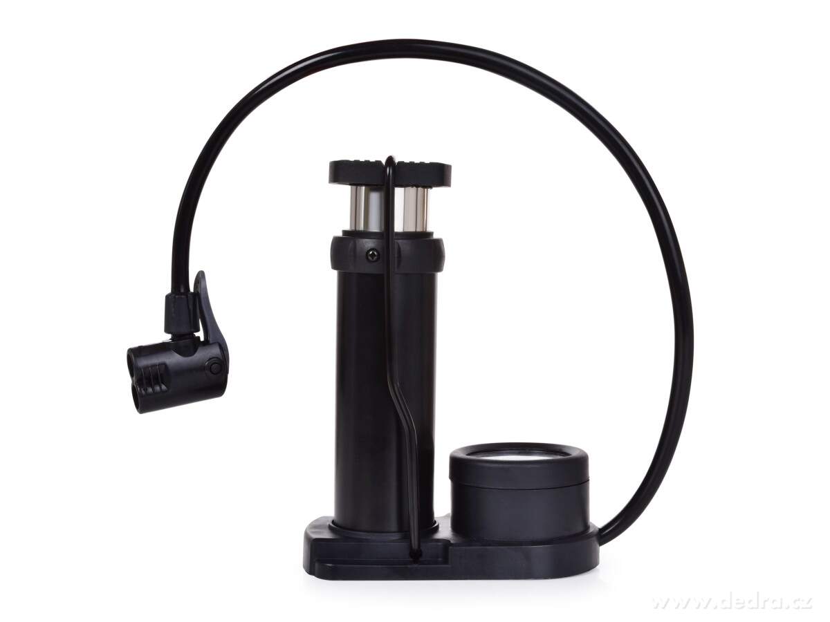 DRIVE, Nožní nafukovací pumpa s manometrem, dvojitá hlava & 11 BAR | Autodoplňky | Grand Móda