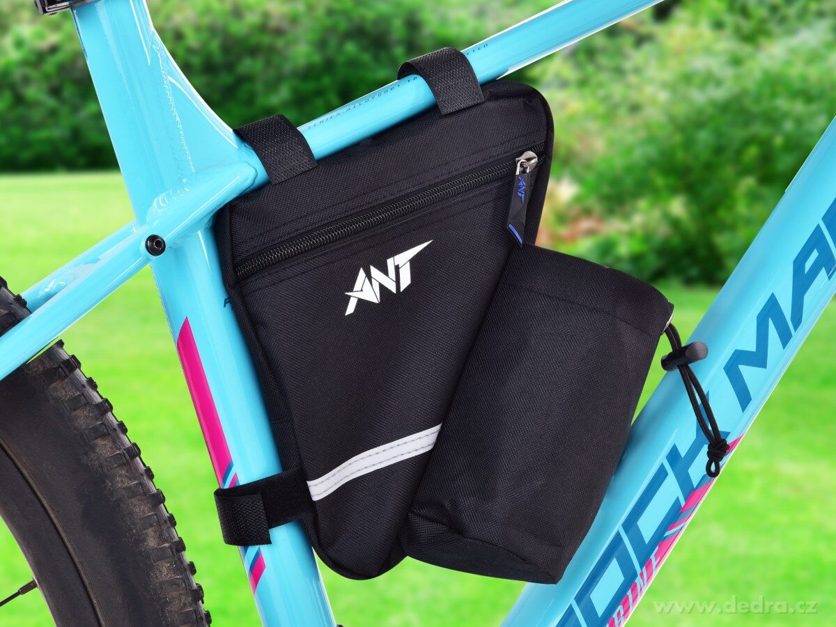 BIKE, Trojúhelníková cyklo brašna do rámu, s prostorem na láhev nebo nářadí – náhled 3 | Grand Móda