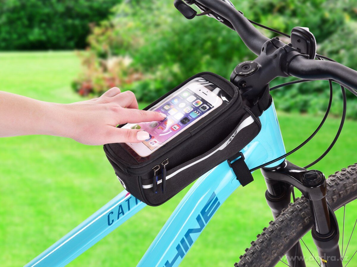 Cyklo kapsa/brašna na rám kola s pouzdrem na telefon – náhled 4 | Grand Móda