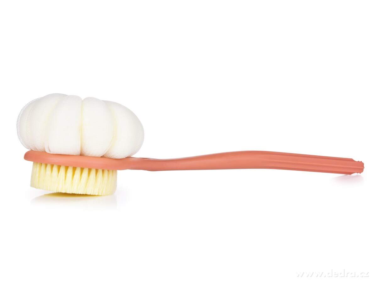 2v1 kartáč + puff/houba na mytí zad | Koupelnové doplňky ­čŤü | Grand Móda