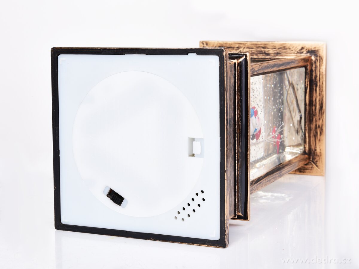 30 cm svítící LED lucerna s poletujícími třpytkami – náhled 4 | Grand Móda