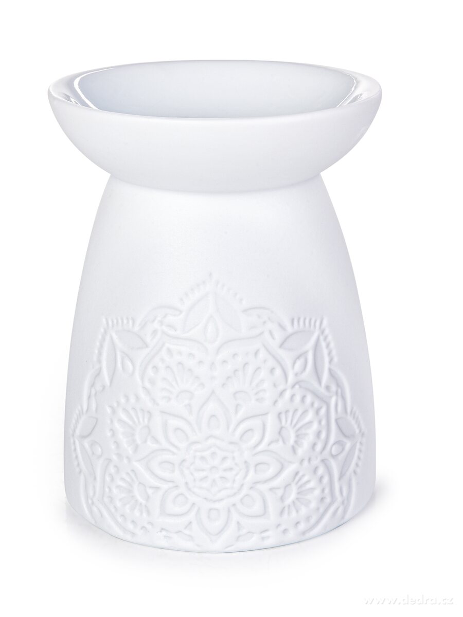 Keramická aromalampa s embosovaným vzorem – náhled 3 | Grand Móda