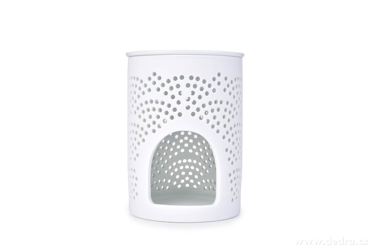 Keramická aromalampa s krajkovým dekorem – náhled 2 | Grand Móda