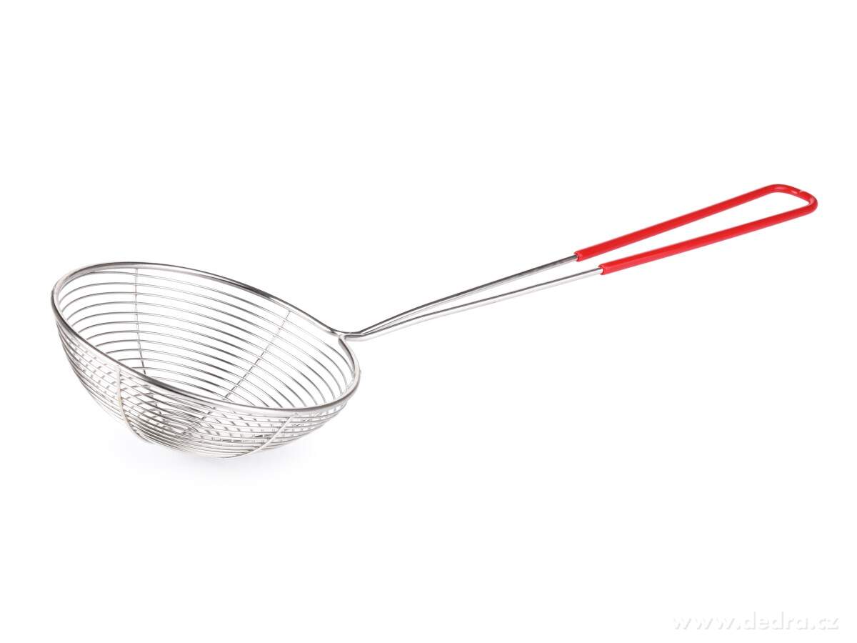 FRITOSÍTO, fritovací nerezový cedník – naběračka, 32 cm, Ø 9, 5 cm