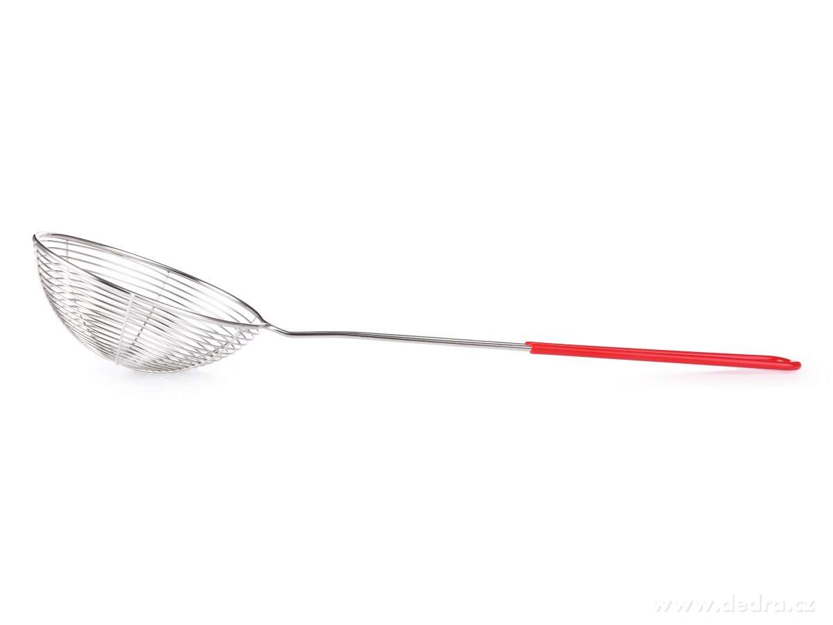 FRITOSÍTO, fritovací nerezový cedník – naběračka, 32 cm, Ø 9, 5 cm – náhled 2 | Grand Móda