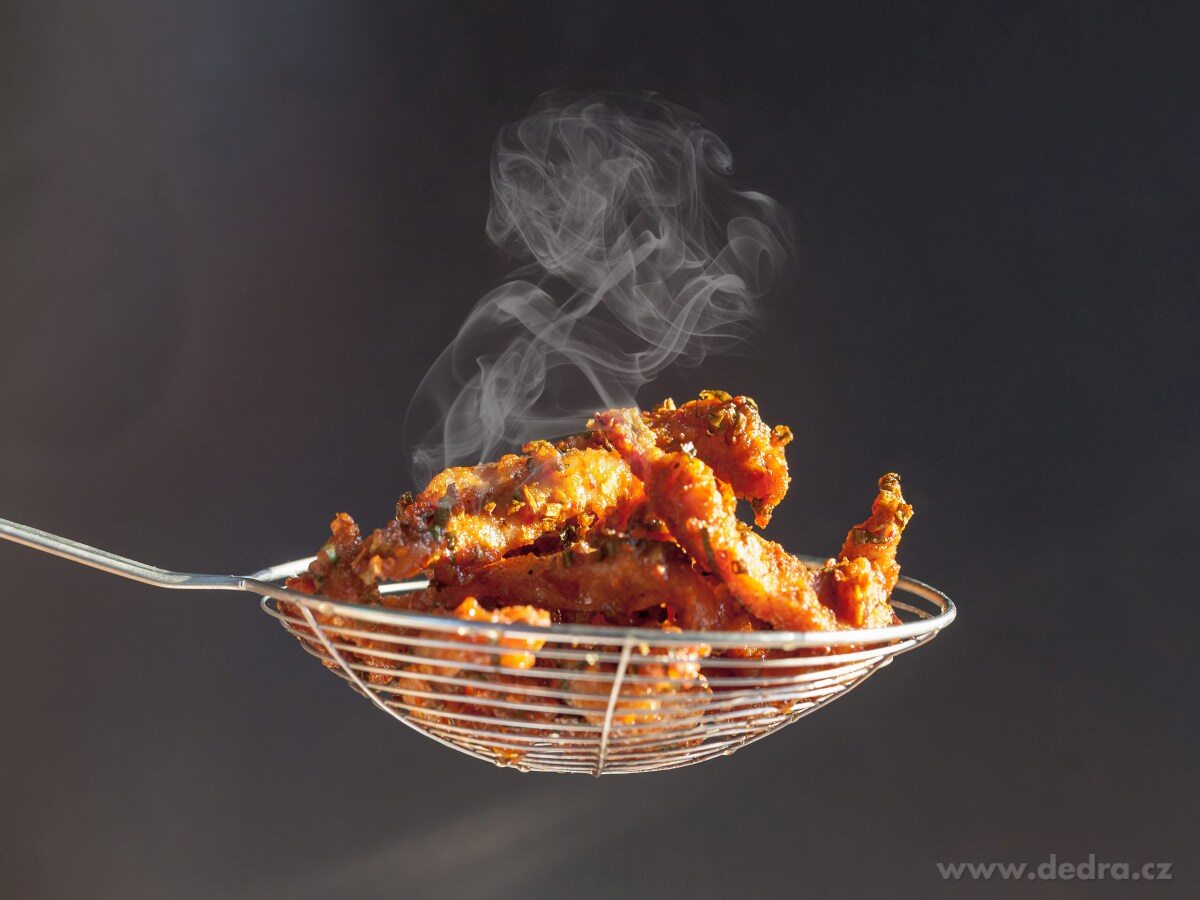 FRITOSÍTO, fritovací nerezový cedník – naběračka, 32 cm, Ø 9, 5 cm – náhled 4 | Grand Móda