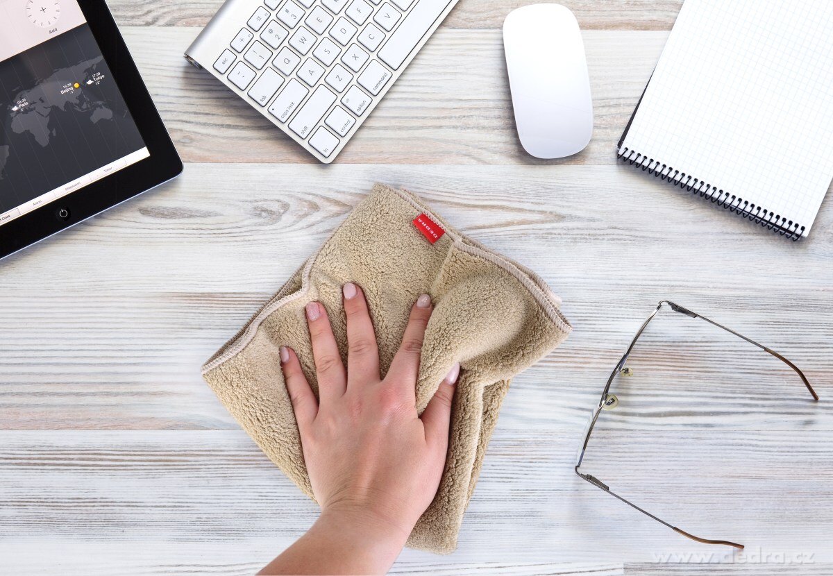 GoEco®, Prachovka z jemného hustého mikrovlákna 38 × 38 cm – náhled 3 | Grand Móda