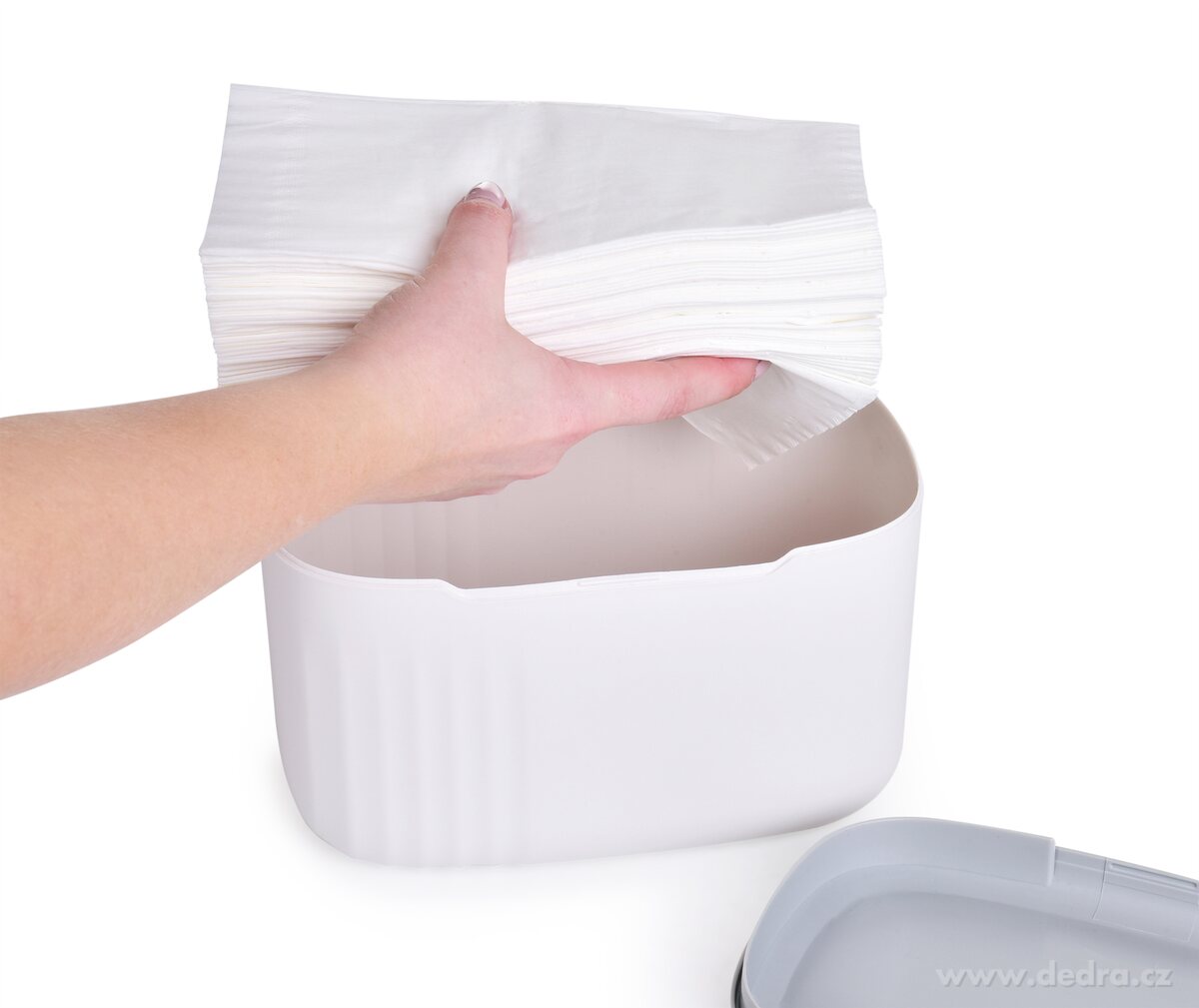 PRAKTIK, skříňka na kapesníky & ubrousky, organizér s možností zavěšení, 21 × 13 × 13 cm – náhled 2 | Grand Móda