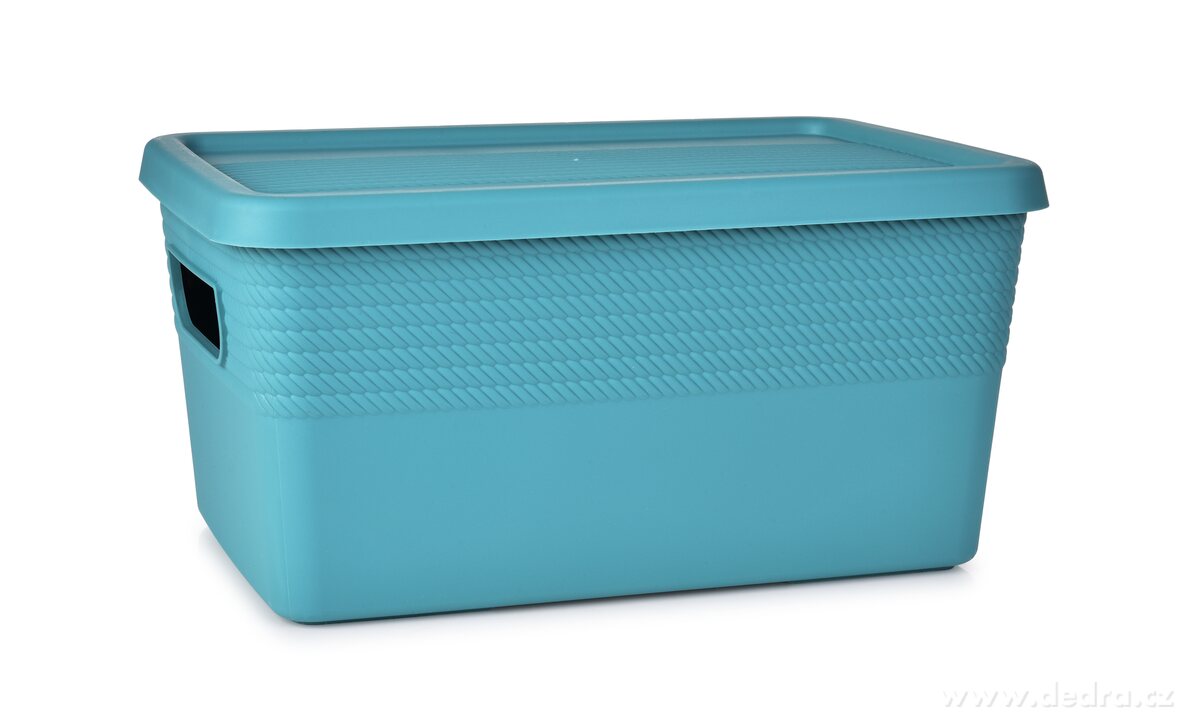 PRAKTIK, úložný box s víkem, 27, 5 cm