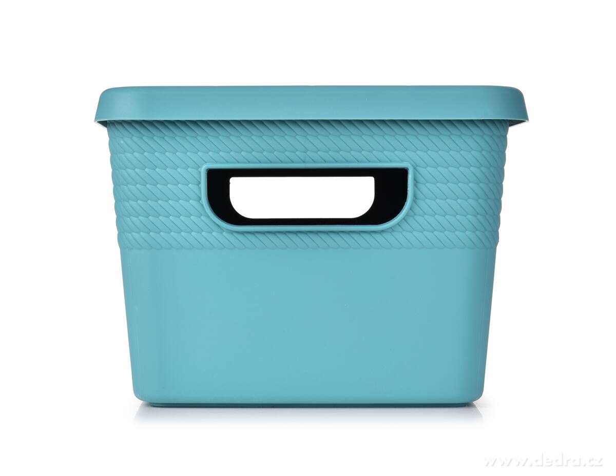 PRAKTIK, úložný box s víkem, 27, 5 cm – náhled 5 | Grand Móda