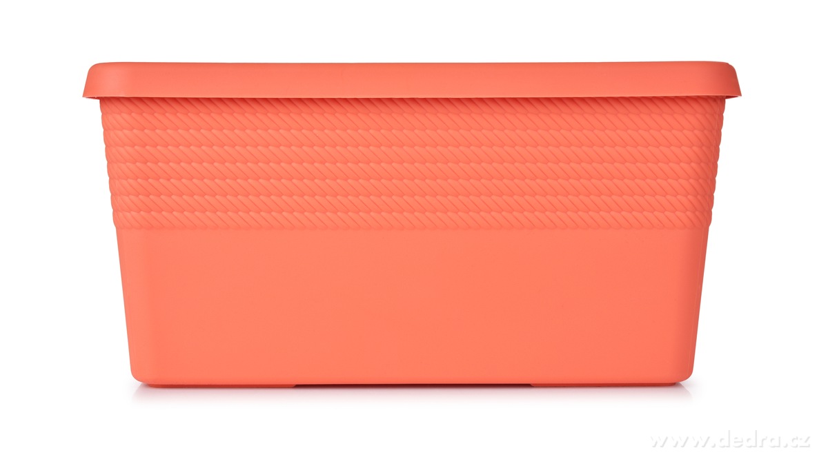 PRAKTIK, úložný box s víkem, 27, 5 cm – náhled 2 | Grand Móda