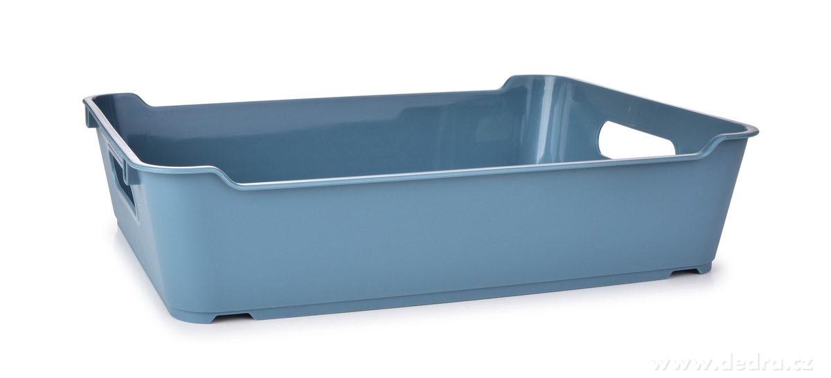 PRAKTIK, plastový tác/podnos s úchyty po stranách, 28 cm