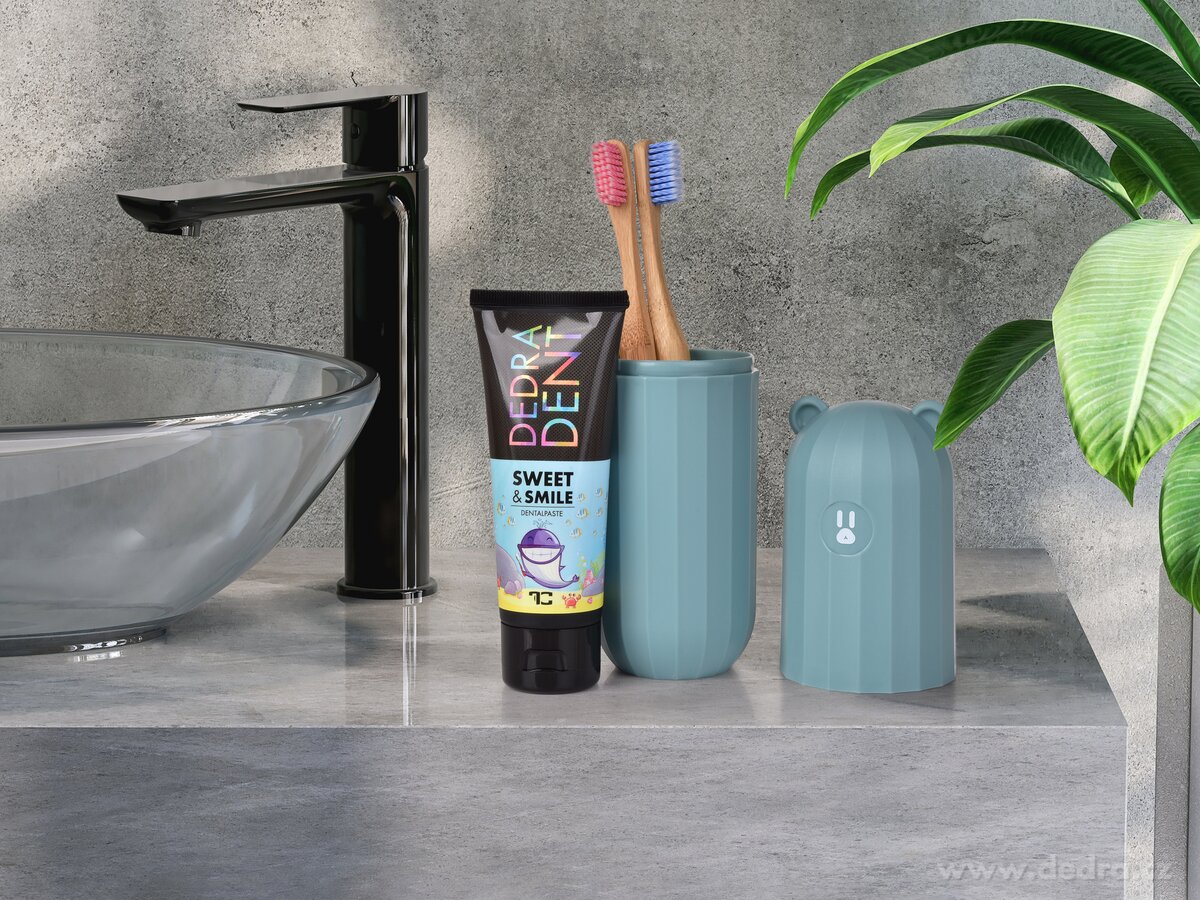 Cestovní pouzdro na zubní kartáčky a pastu MÉĎA – náhled 3 | Grand Móda