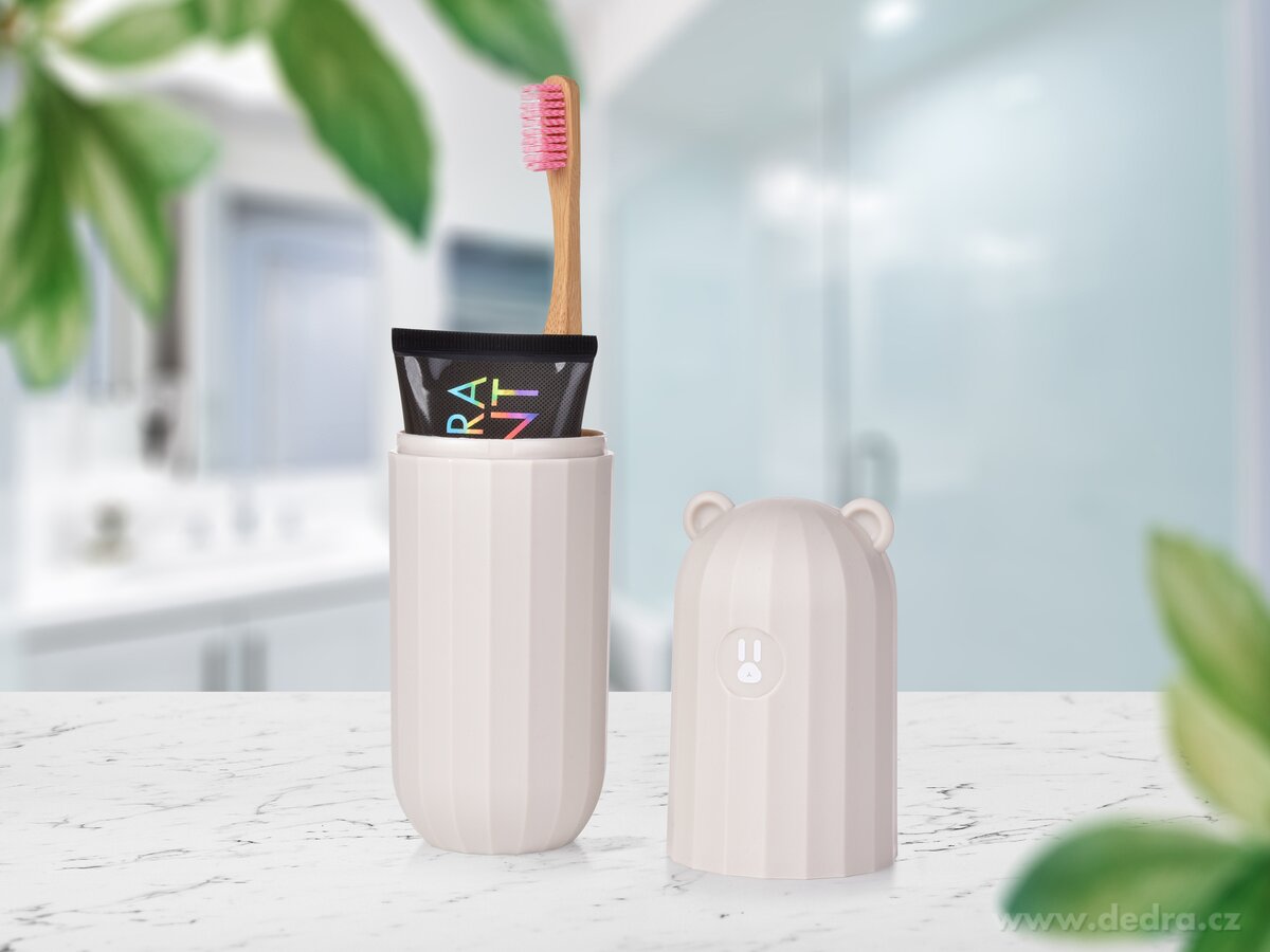 Cestovní pouzdro na zubní kartáčky a pastu MÉĎA – náhled 3 | Grand Móda