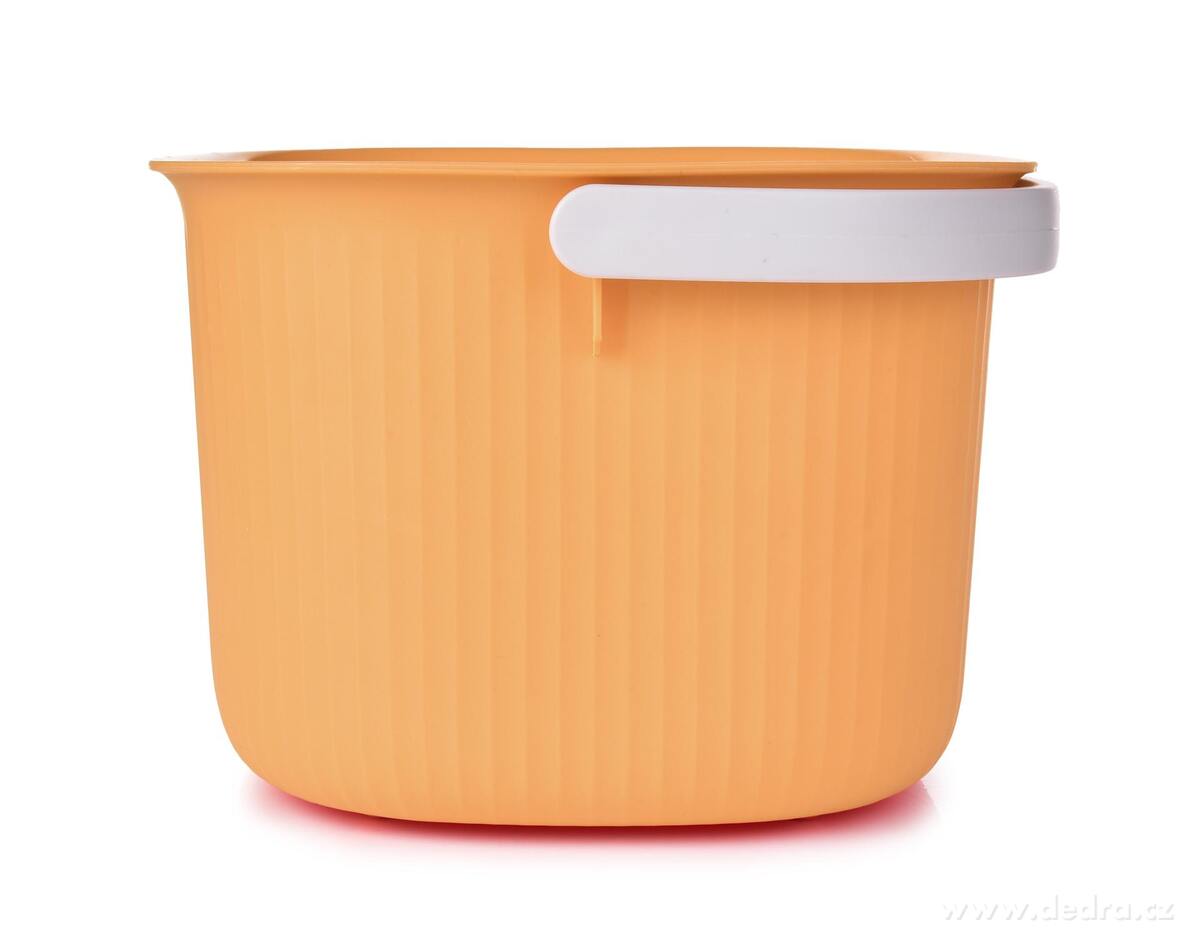 PRAKTIK | 2,5 L ov├íln├Ż plastov├Ż kbel├şk s madlem na p┼Öen├í┼íen├ş - obr├ízek 2 | Kbel├şky a umyvadla | Grand M├│da