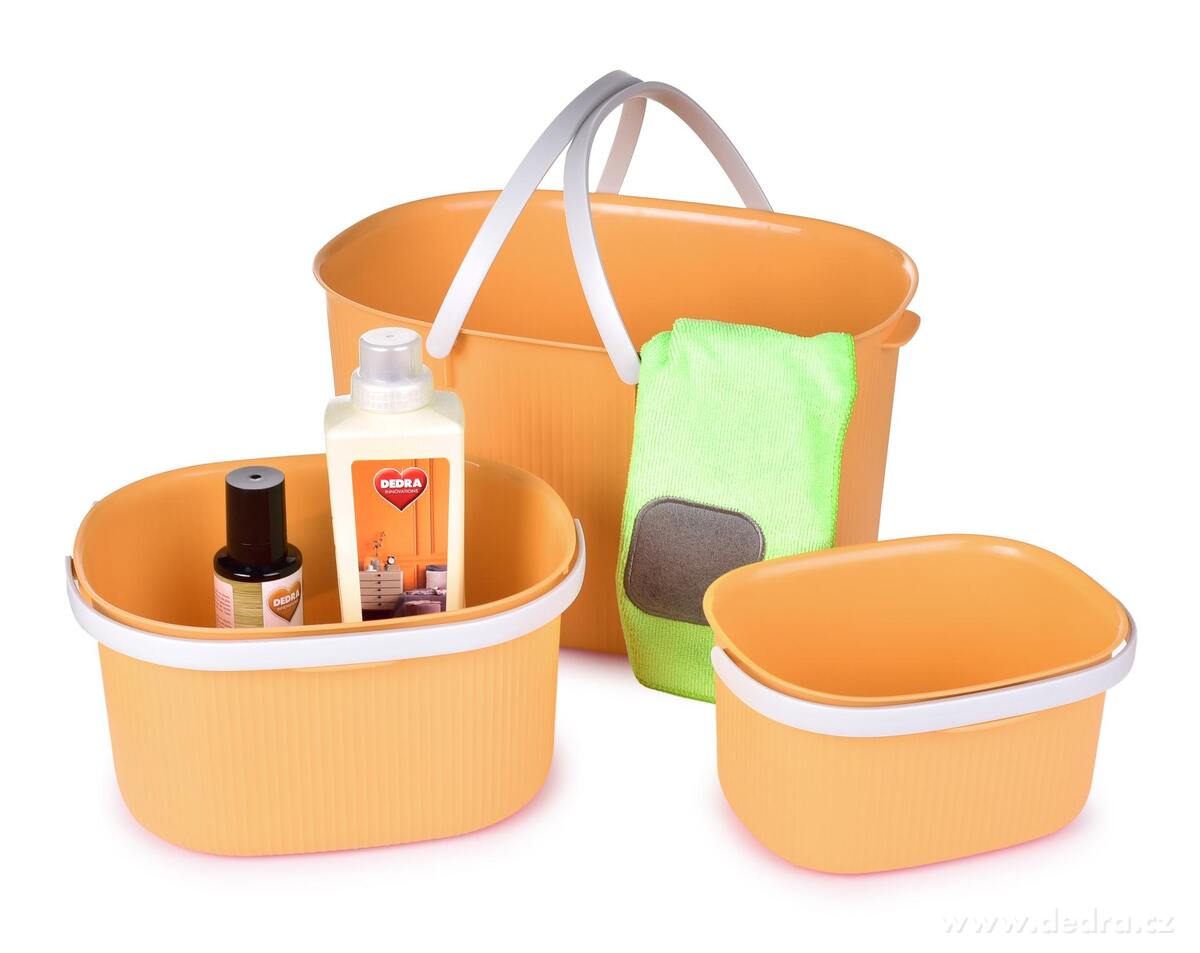 PRAKTIK | 2,5 L ov├íln├Ż plastov├Ż kbel├şk s madlem na p┼Öen├í┼íen├ş - obr├ízek 3 | Kbel├şky a umyvadla | Grand M├│da