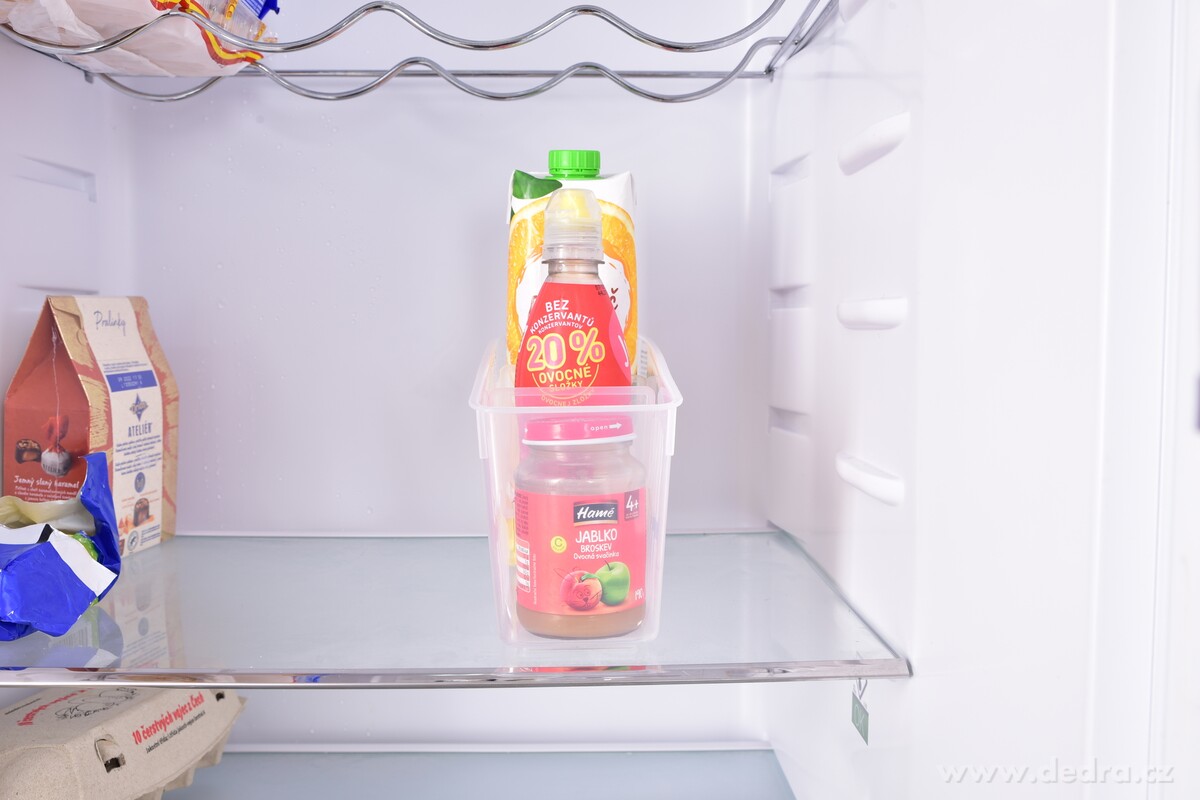 FRIGO, organizér do lednice, 3-přihrádkový transparentní box – náhled 3 | Grand Móda