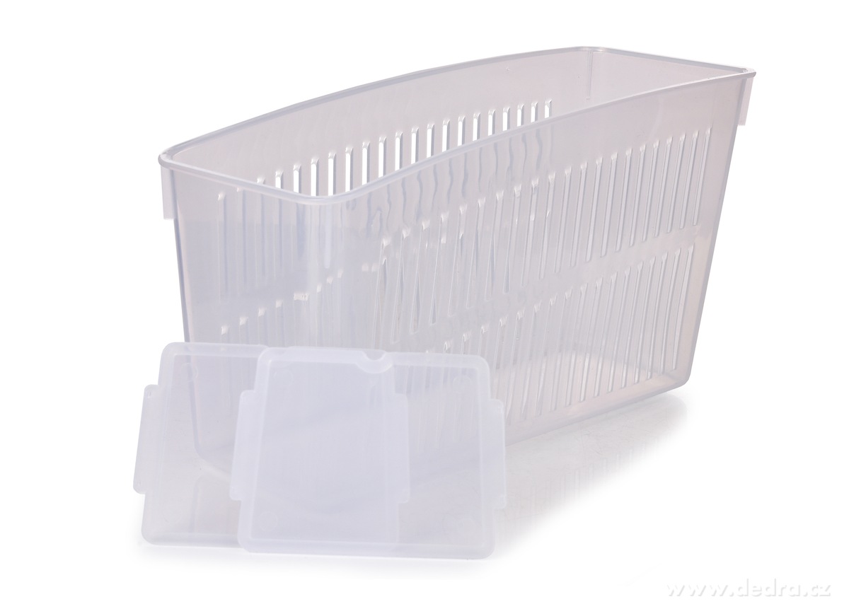 FRIGO, organizér do lednice, 3-přihrádkový transparentní box – náhled 6 | Grand Móda