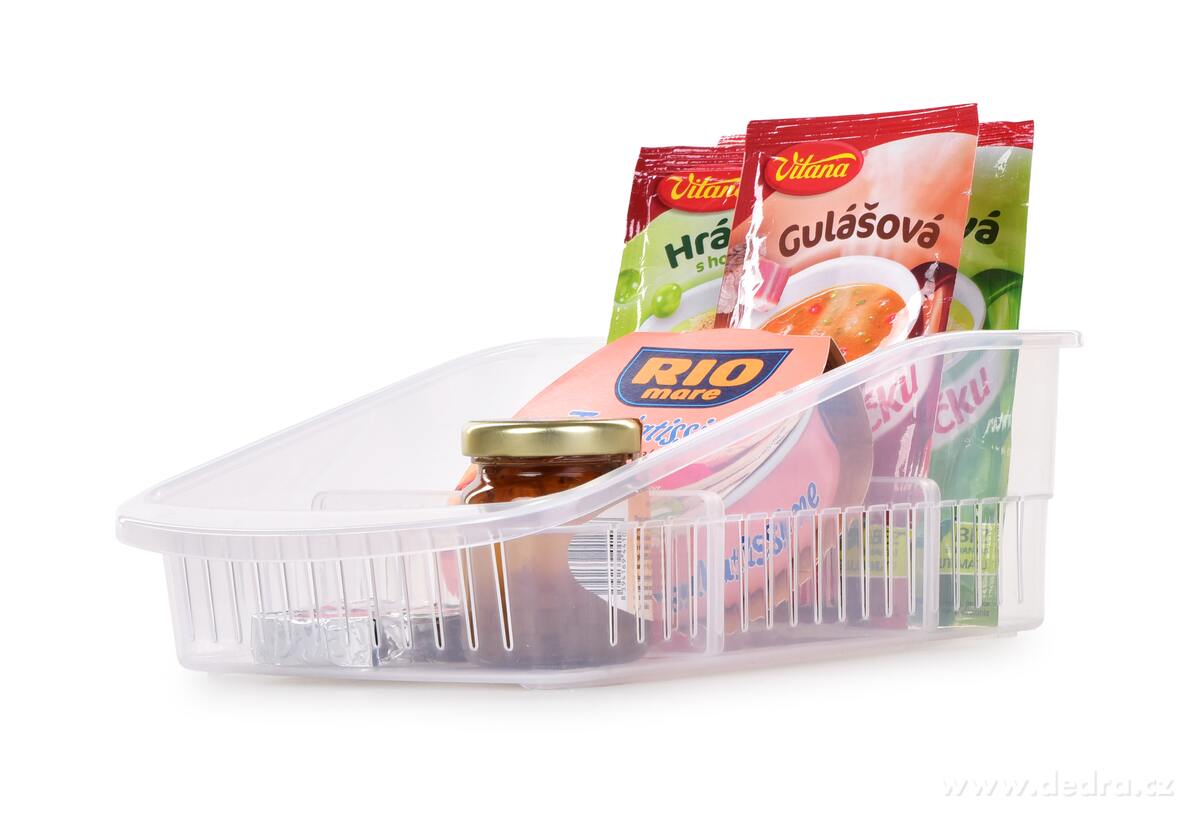 FRIGO, organizér do lednice, 3-přihrádkový box na potraviny | Velké dózy na jídlo | Grand Móda