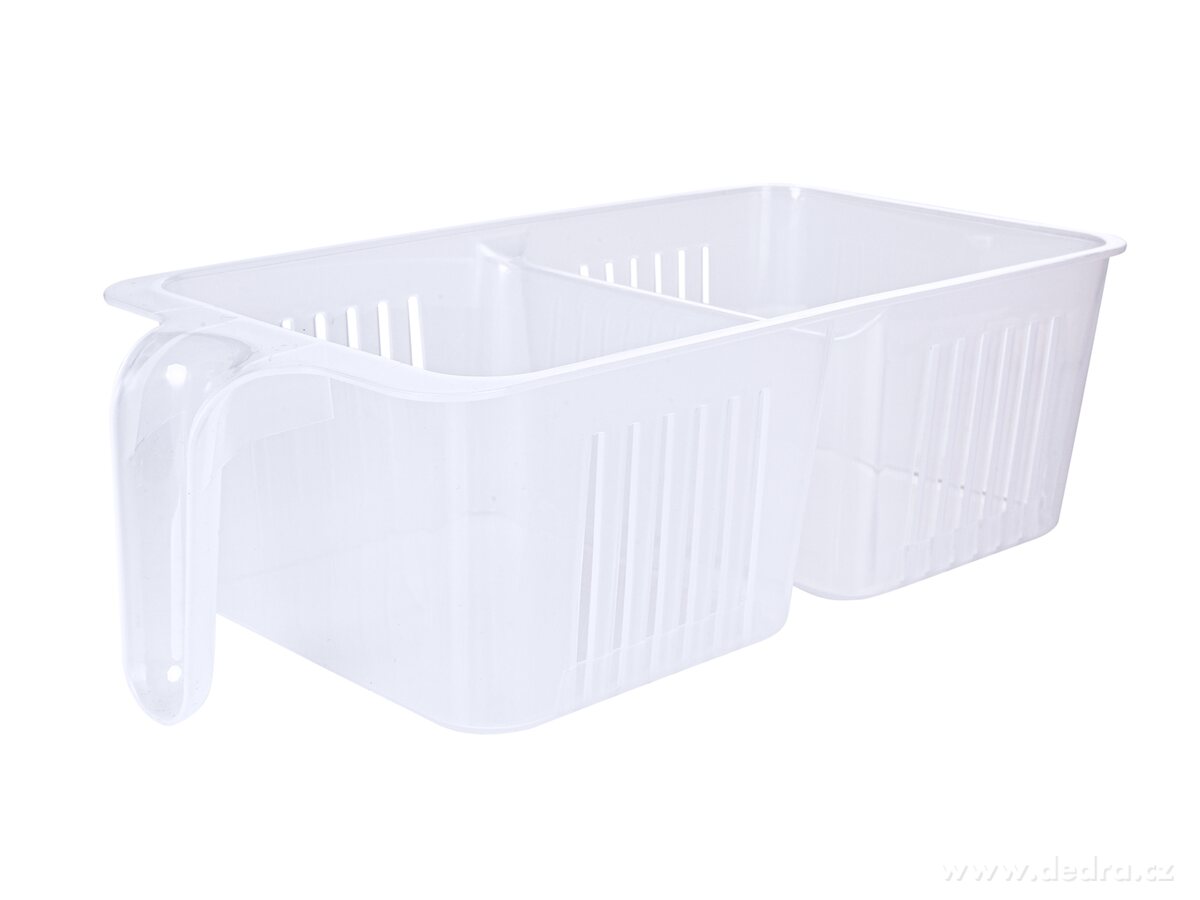 FRIGO, organizér do lednice, 2 přihrádky pro přehledné uskladnění potravin – náhled 2 | Grand Móda