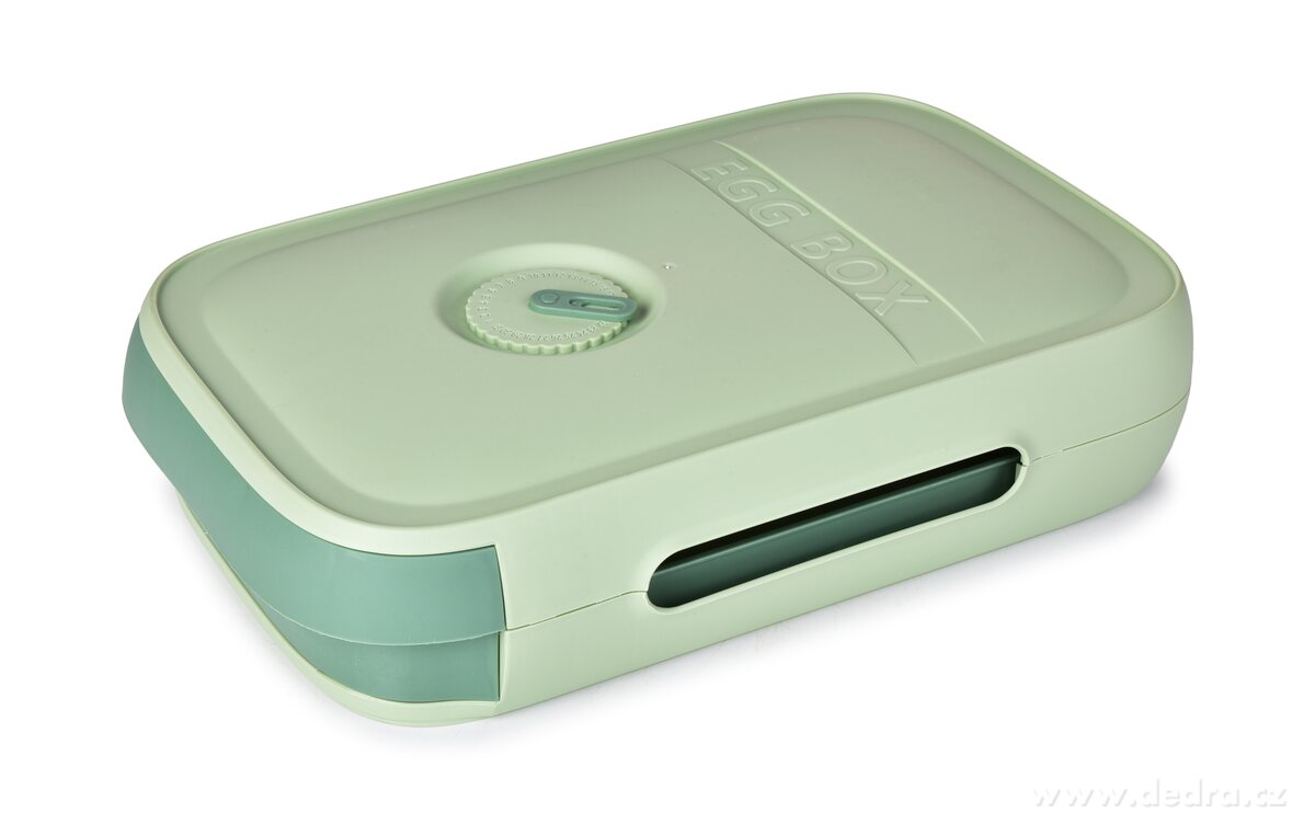 EGGY, samospádový box na vajíčka 18 ks, stohovatelný výsuvný zásobník s cirkulací vzduchu – náhled 2 | Grand Móda